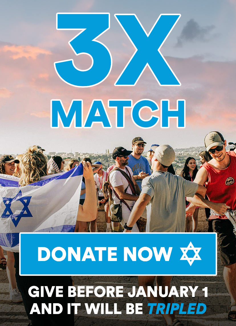 3X MATCH — Donate Before January 1 and Your Gift Will Be TRIPLED