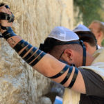 Corey at the Western Wall on his Birthright Israel trip