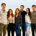 Birthright Israel Foundation donor Jill Roberts and her family in Nantucket