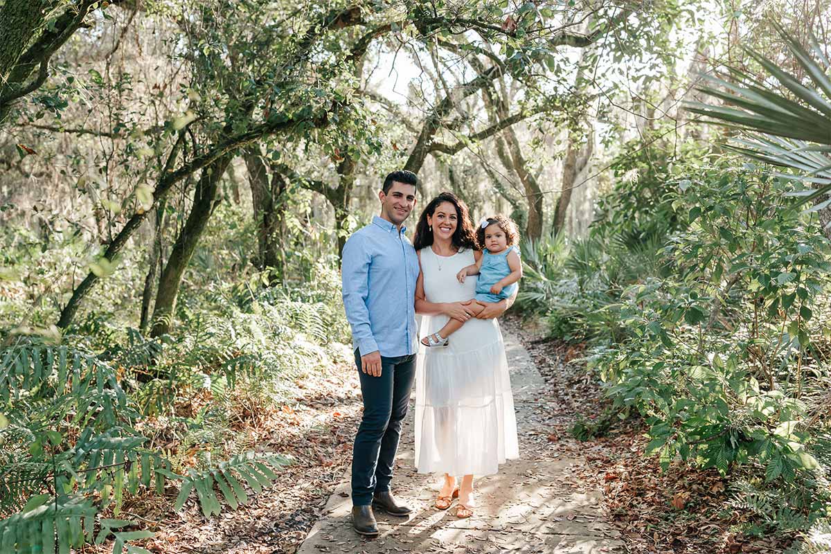 Ilya Aylyarov and his family in Boynton Beach, FL