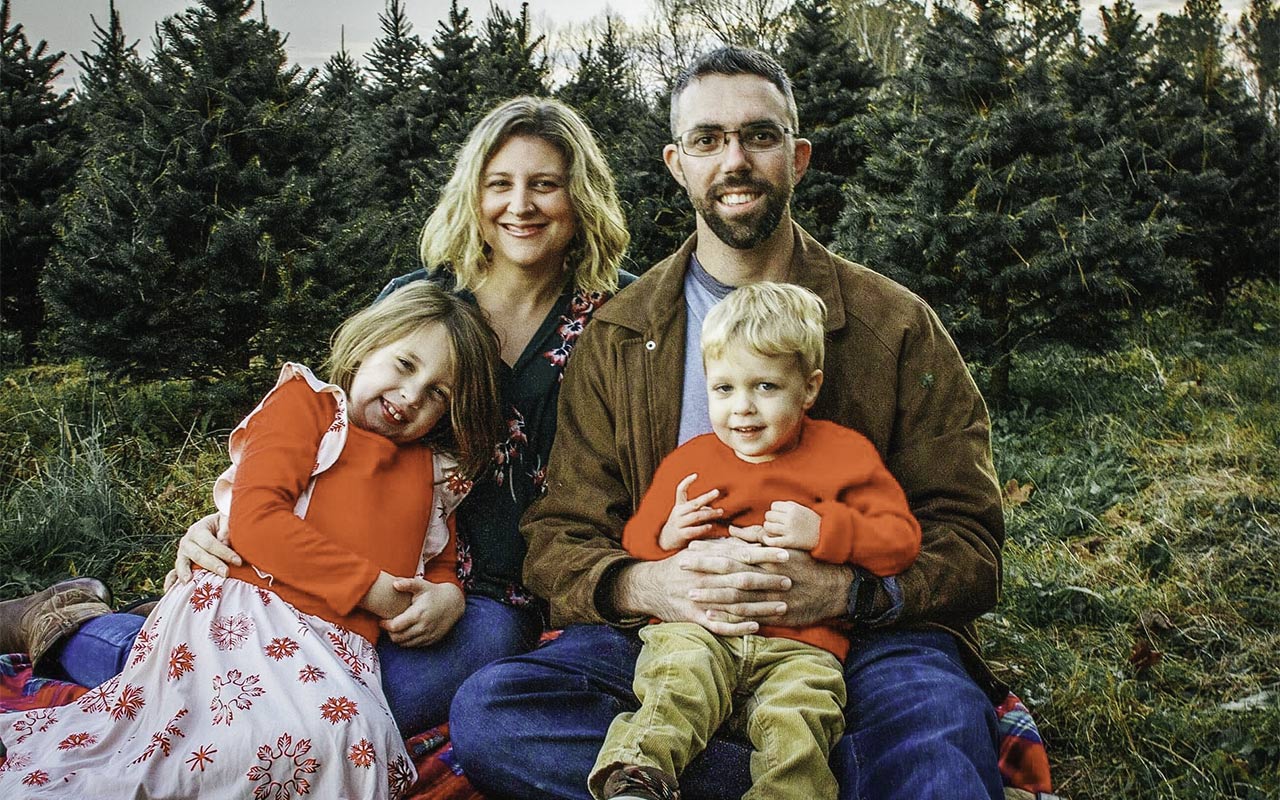 Melissa & Dor Flayshman with their two children, Maya and Noah