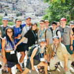 A Birthright Israel group in Jerusalem