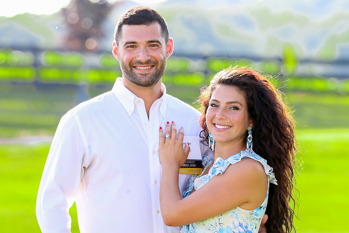 Birthright Israel alumnus Benji Sklar and his wife Bari