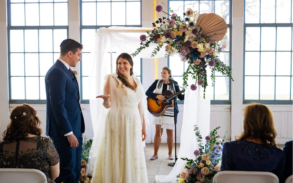 2015 Birthright Israel alumni Amanda Winer & Nathan Friedman's wedding
