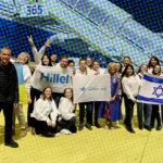 Dr. Miriam Adelson and Gidi Mark with a Ukranian Birthright Israel Group
