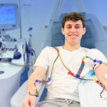 Billy Richman donating stem cell through Gift of Life